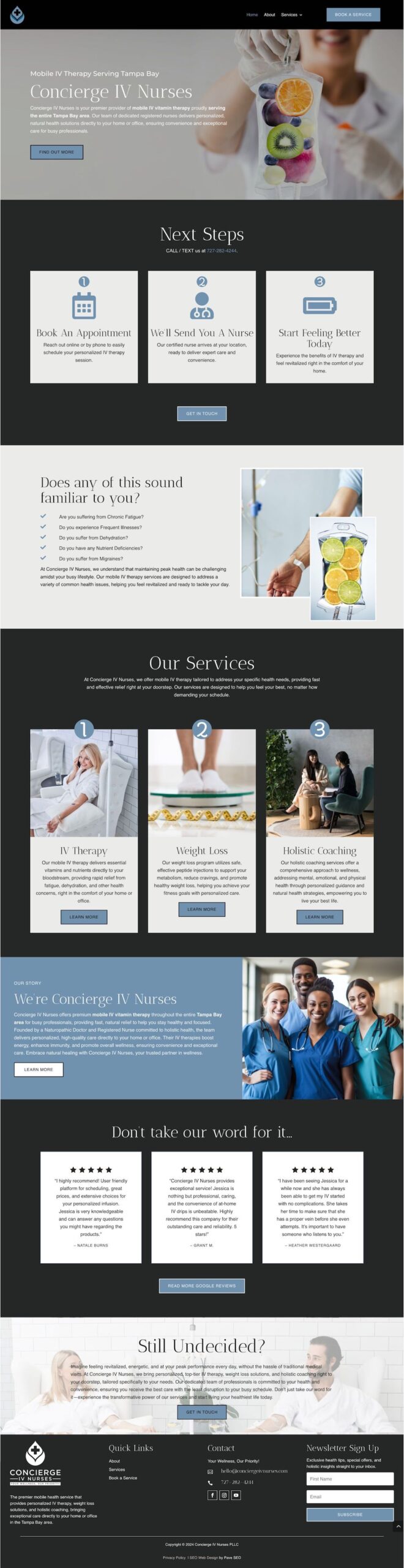 Fit Fifty Five Website SEO Web Design